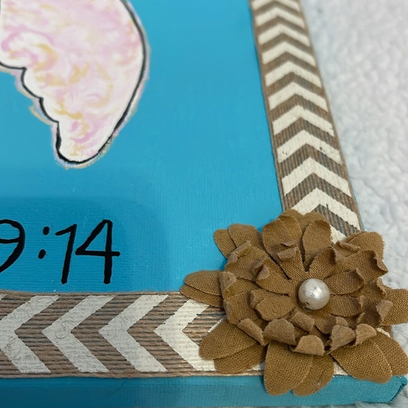 Angel Canvas Artwork Psalms - Picture 5 of 7